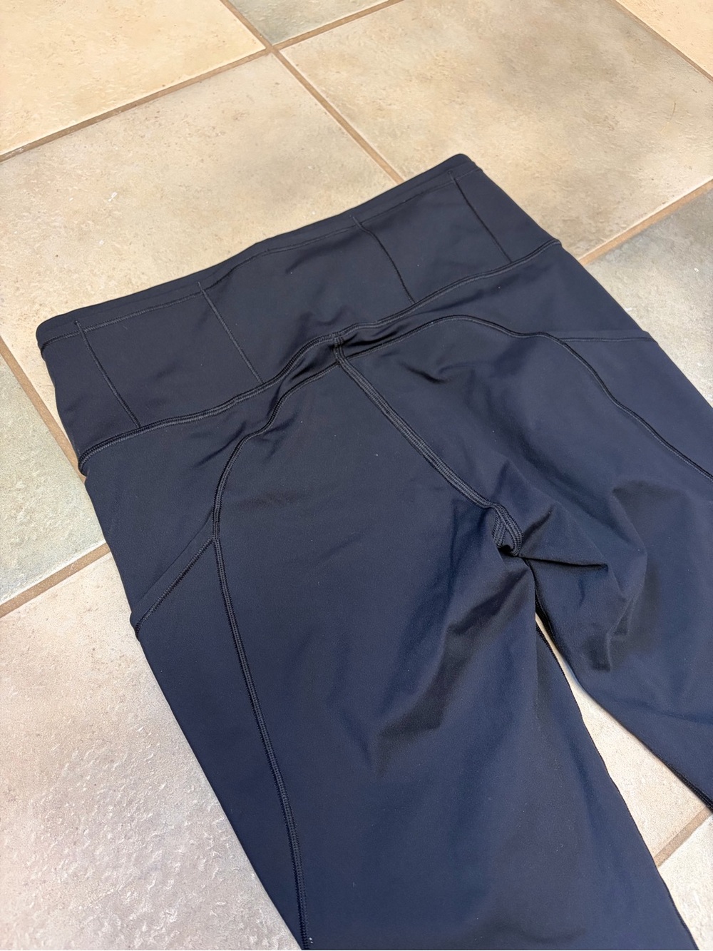 Lululemon Leggings Fast & Free Crop II Black - Picture 9 of 11